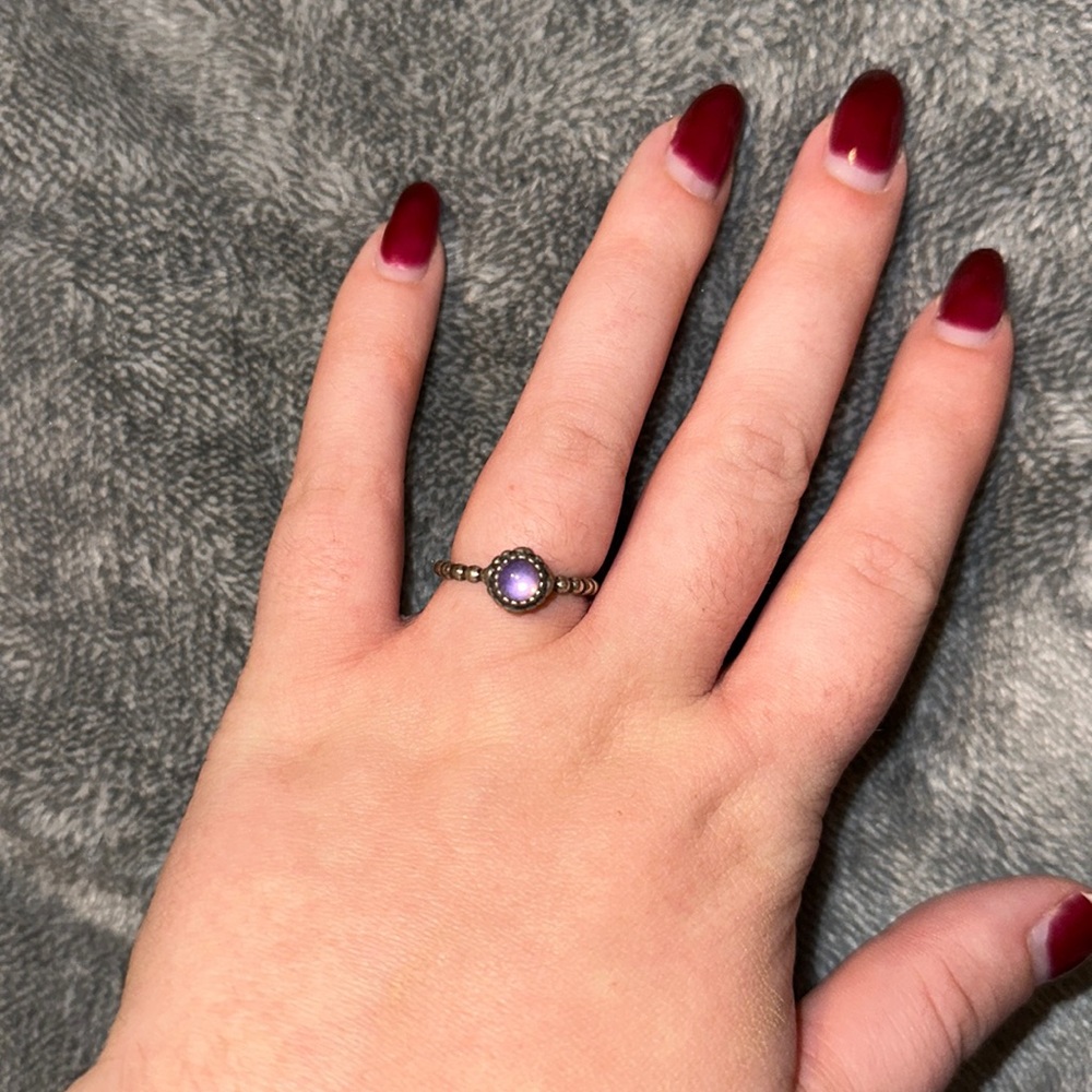 Pandora birthstone ring!